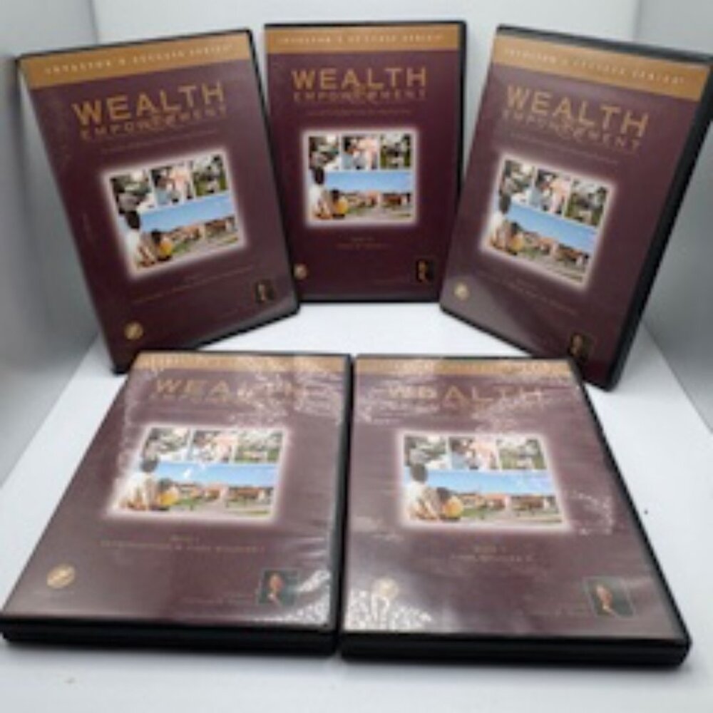 5 DVD Set Wealth Empowerment - Carleton Sheets - Picture 3 of 13